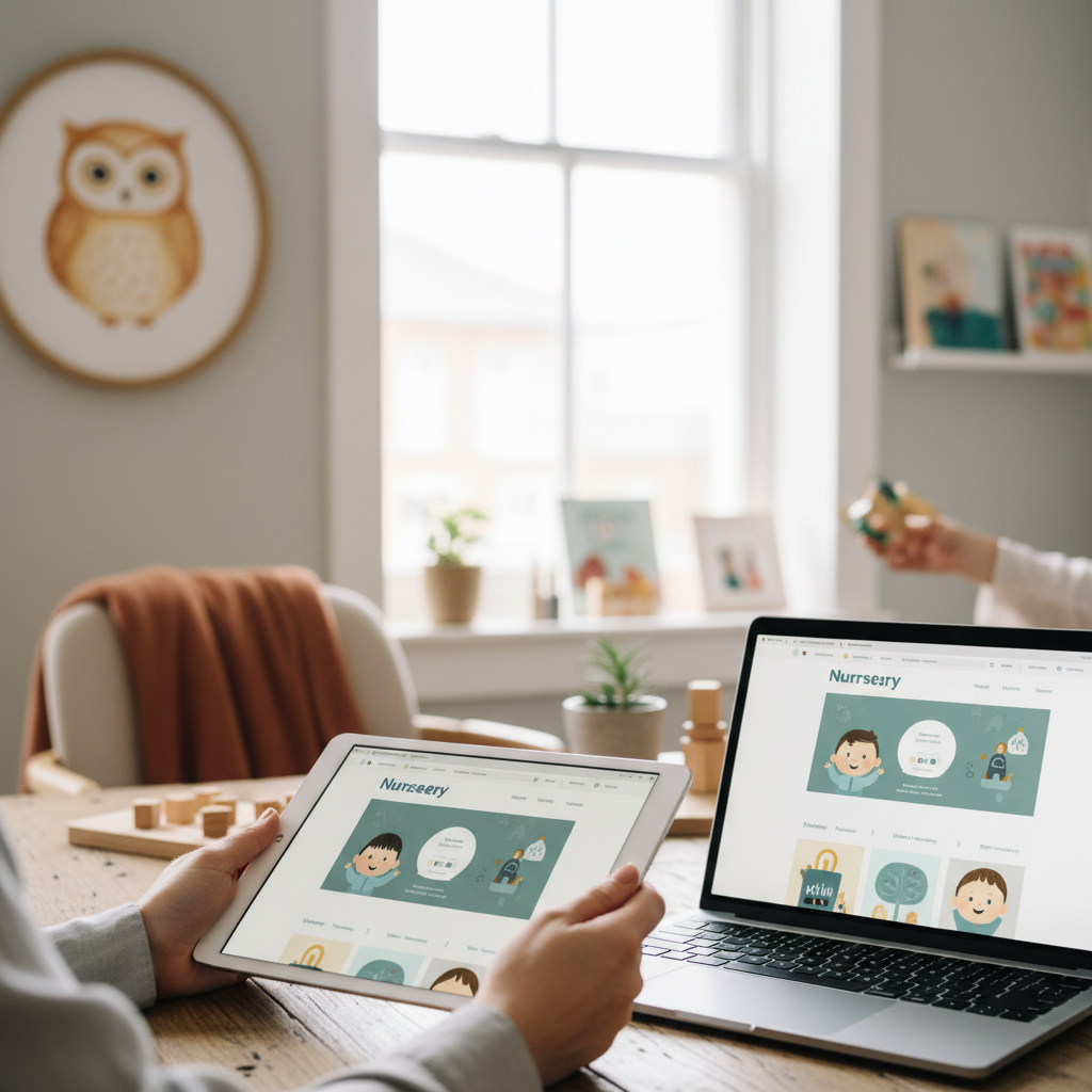 Mobile-First Design for Nursery Websites