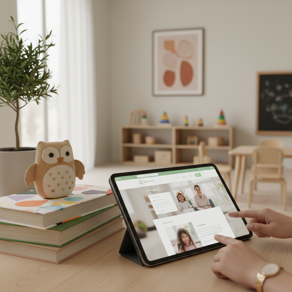 Nursery Website Design Checklist for the UAE