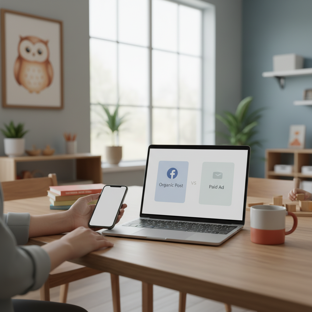 Facebook Ads vs Posts for Daycares: A Growth Guide